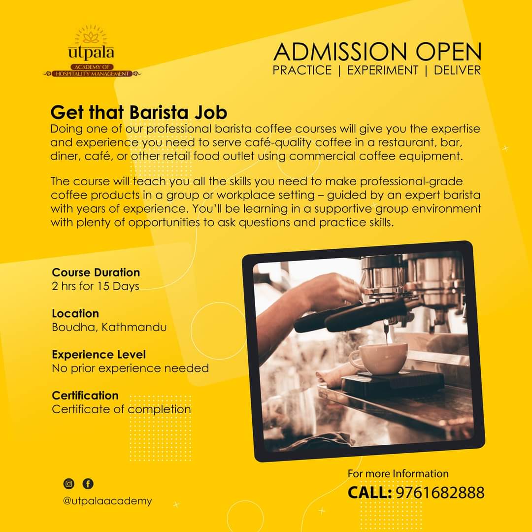 utpala hospitality academy class